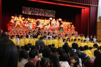 ひな祭り誕生会