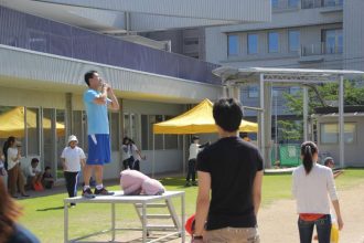 柳澤弘樹先生、参観日に来園