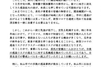 愛媛県知事からのメッセージ