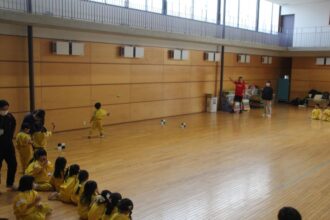 子どもの投力測定