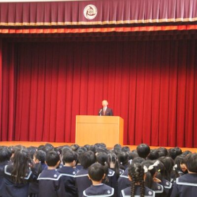 第二学期終業式