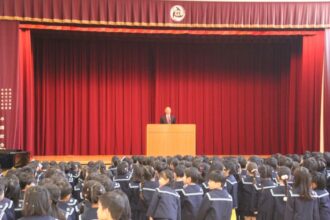 第三学期始業式