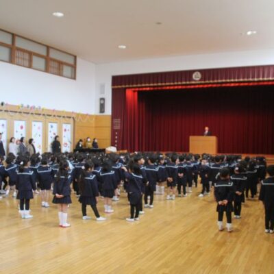 令和７年度修業式