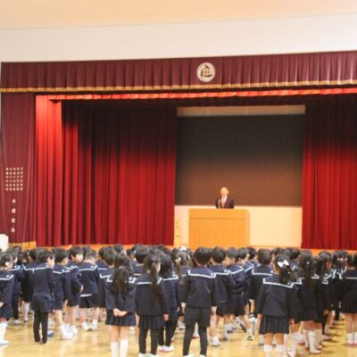 令和８年度新任式・第一学期始業式