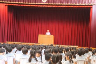 第二学期始業式