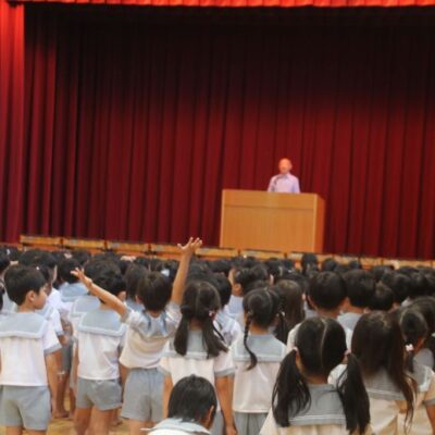 第二学期始業式